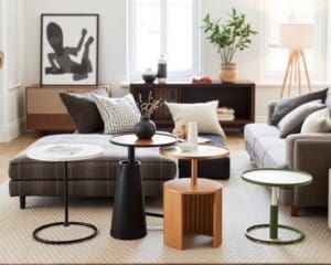 Design-Beistelltische von Muuto: Klein, aber oho!