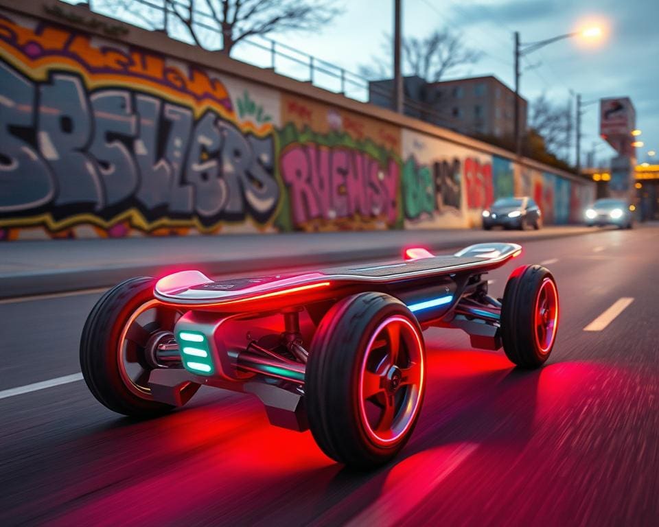 Elektrische Skateboards mit Allradantrieb