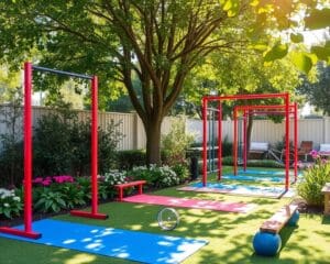 Freiluft-Fitnesszonen: So wird der Garten zum Sportparadies