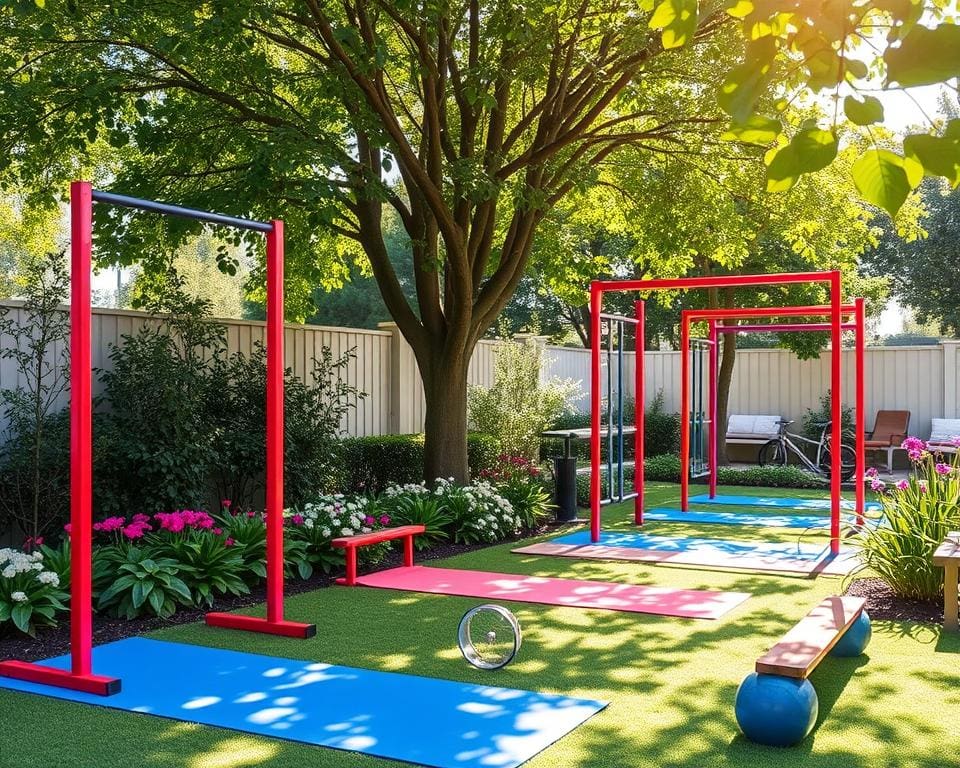 Freiluft-Fitnesszonen: So wird der Garten zum Sportparadies