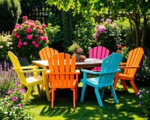 Gartenstühle von Fermob: Farbenfrohe Highlights für den Sommer