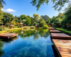 Gartenteiche mit Schwimmstegen: Mehr Natur im Außenbereich