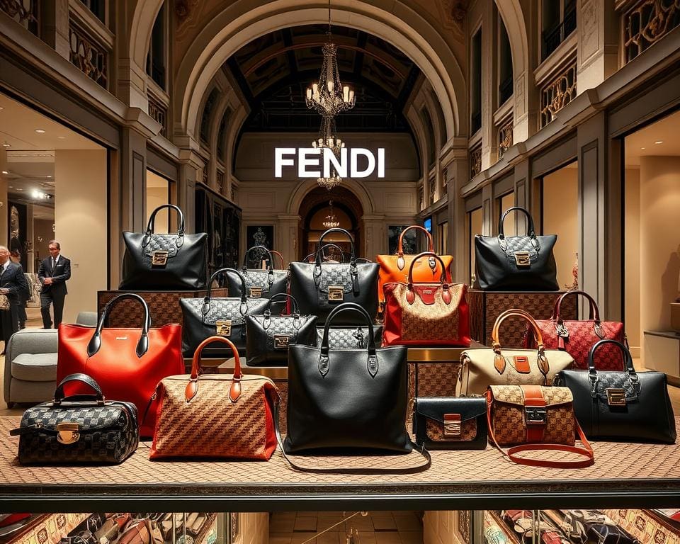 Geschichte von Fendi, ikonische Handtaschen, italienische Eleganz