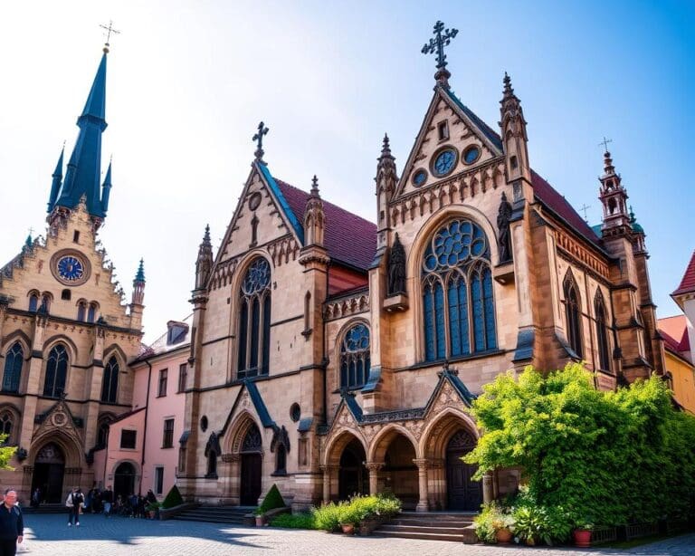 Historische Kirchen in Krakau, Polen