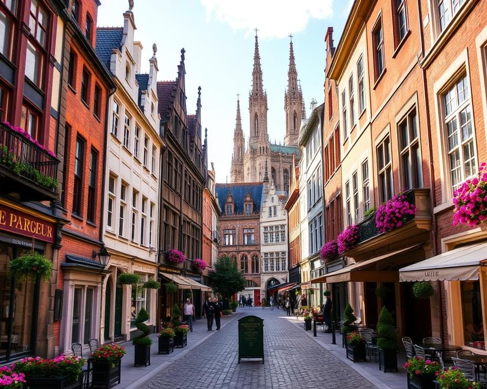 Historische Plätze in Antwerpen, Belgien