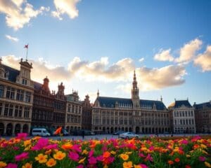 Historische Plätze in Brüssel, Belgien