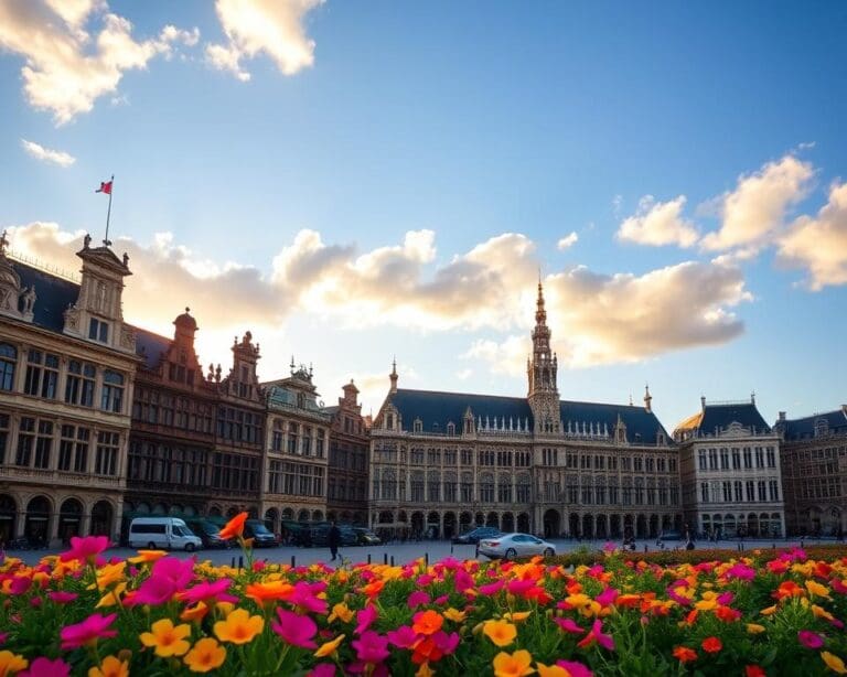 Historische Plätze in Brüssel, Belgien