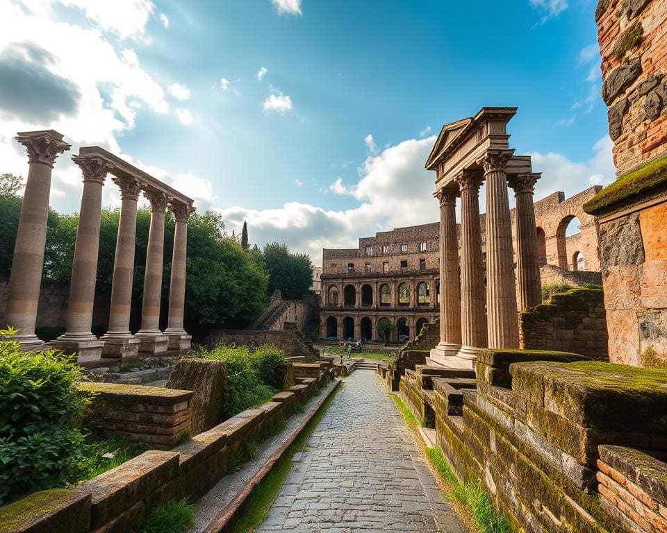 Historische Ruinen in Trier, Deutschland