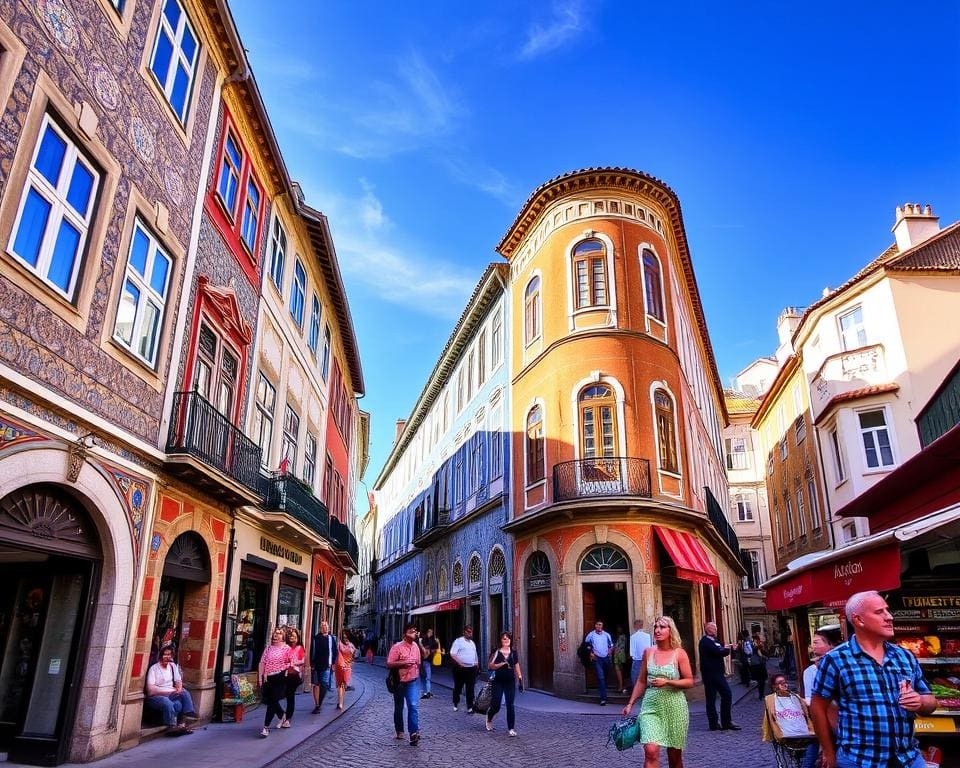 Historische Viertel in Porto, Portugal