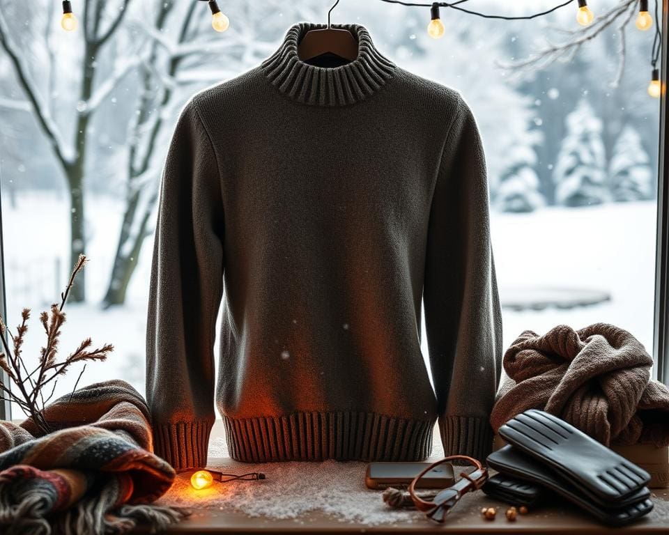 Kaschmirpullover in elegante Wintermode