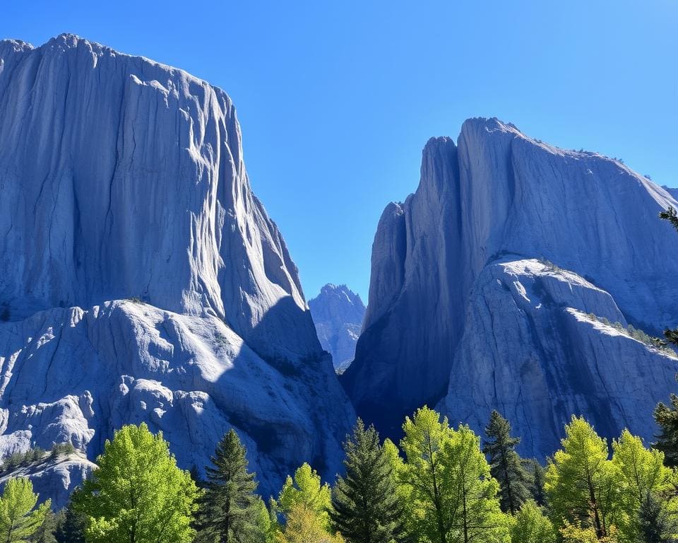 Klettern im Yosemite-Nationalpark, Kalifornien