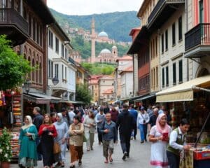 Kulturelle Vielfalt in Sarajevo, Bosnien