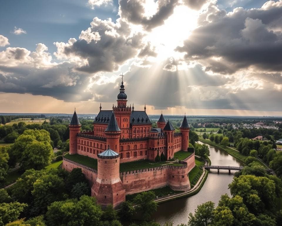 Mittelalterliche Burgen in Malbork, Polen