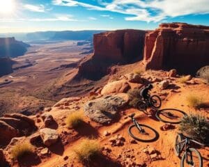 Mountainbiking in Moab, Utah