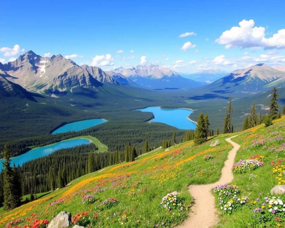 Nationalparks erkunden in Alberta, Kanada