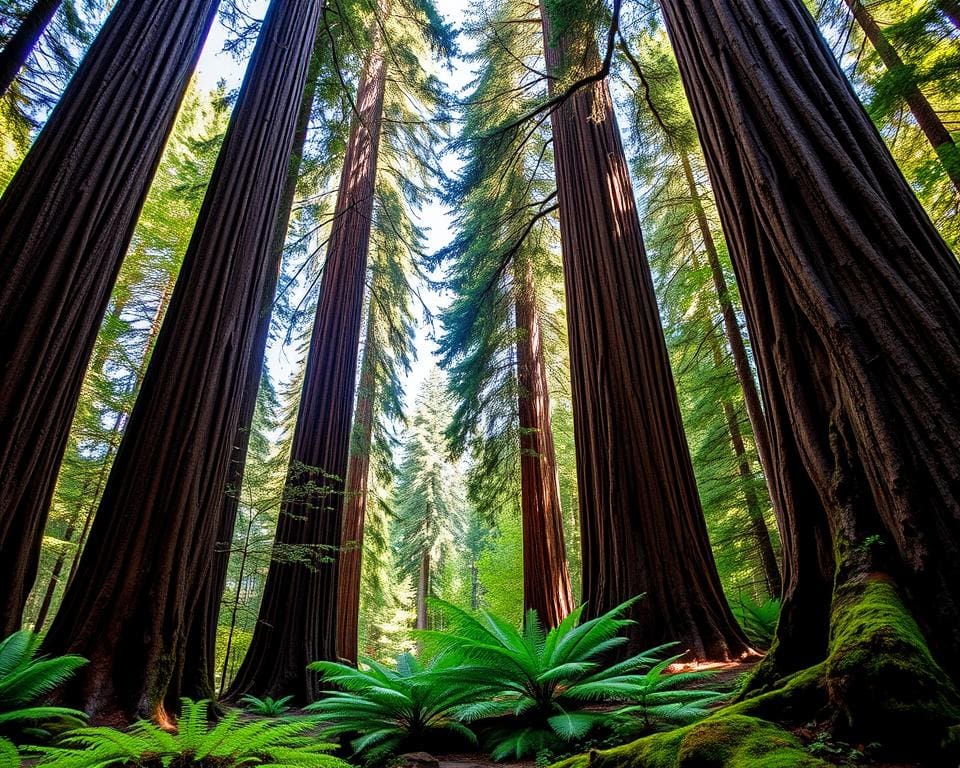 Redwood-Bäume im Sequoia-Nationalpark