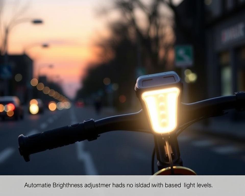 Smartes Fahrradlicht mit automatischer Helligkeitsanpassung