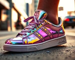 Sneaker in Metallic: Funkelnde Trends für den Alltag