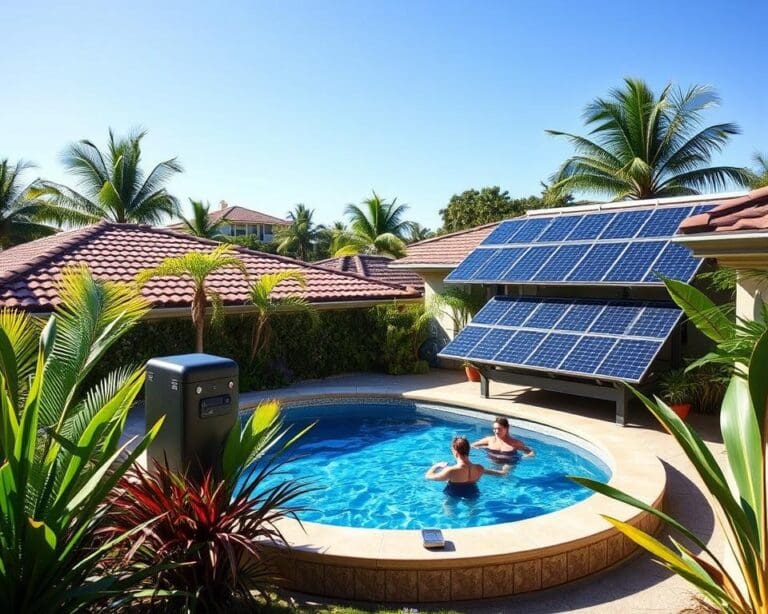 Solarbetriebene Poolheizungen für ganzjährige Nutzung