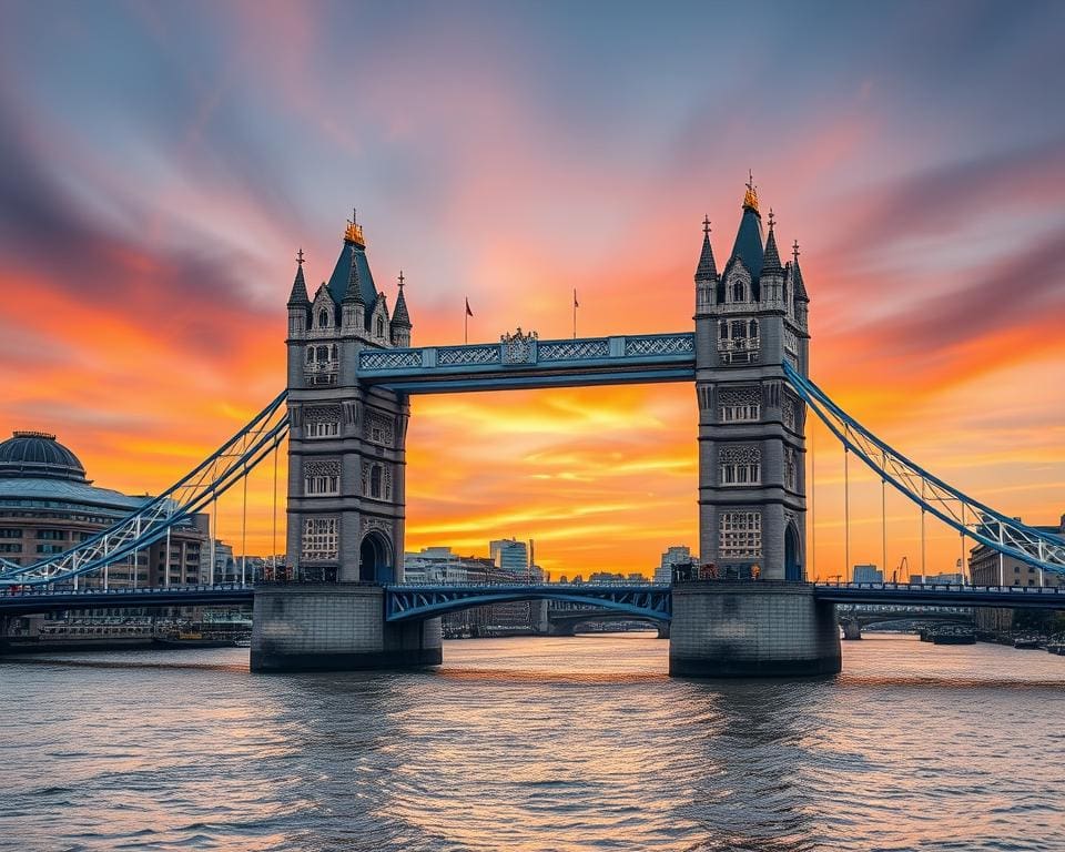 Tower Bridge, ein architektonisches Meisterwerk in London