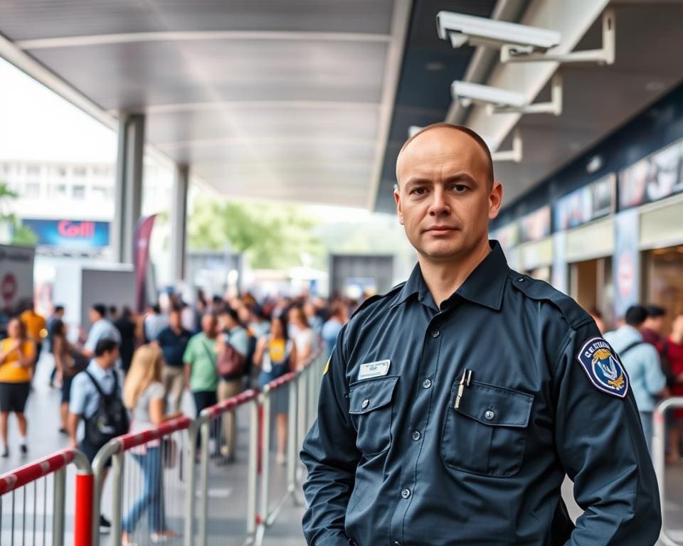 Wachmann und Wachschutz für öffentliche Einrichtungen