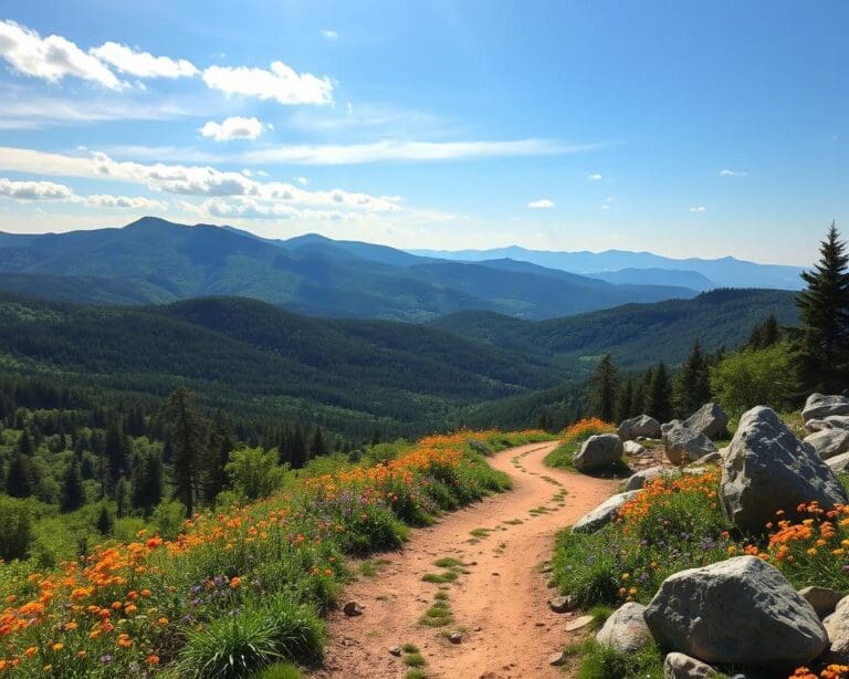 Wandern auf dem Appalachian Trail, USA