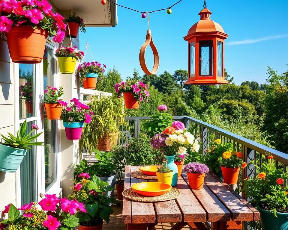 DIY-Sommerdeko: Kreative Ideen für Balkon und Garten