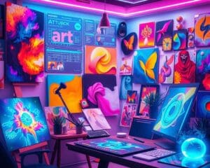 Digitale Kunst: Wie du online kreativ wirst