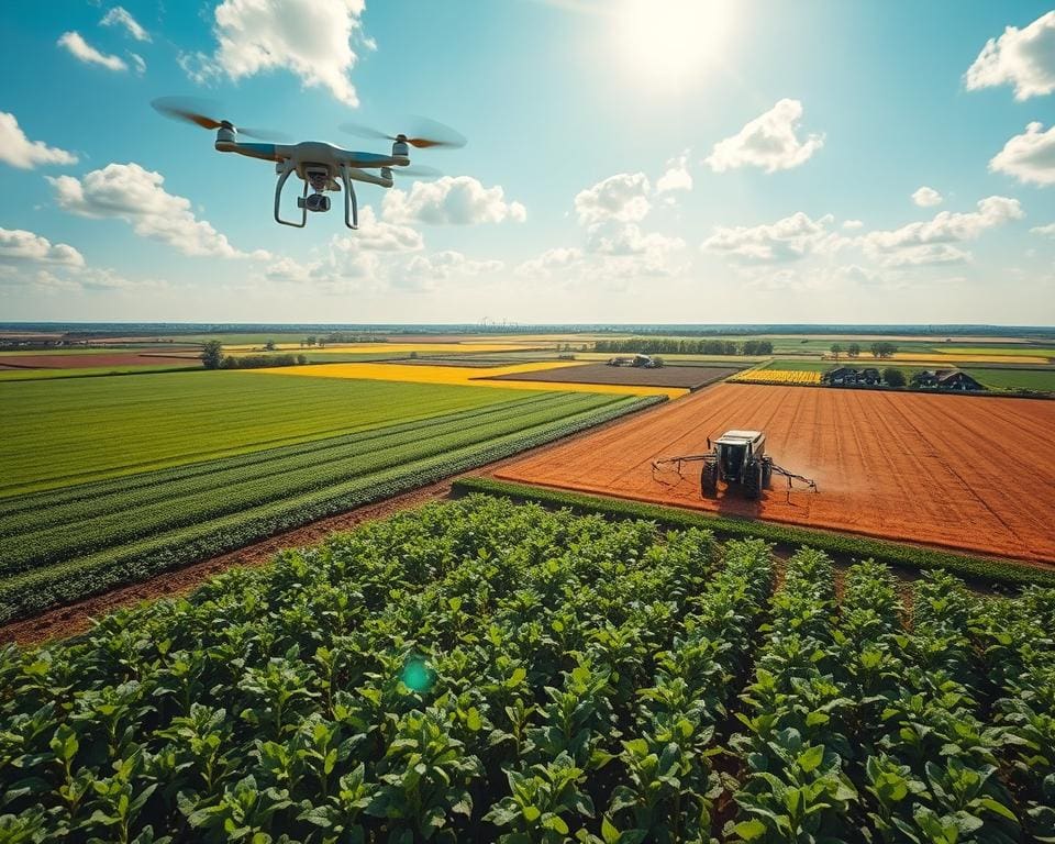 Einfluss der Drohnentechnologie auf die Landwirtschaft