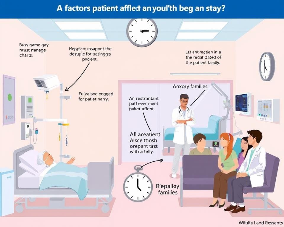 Faktoren, die die Verweildauer beeinflussen