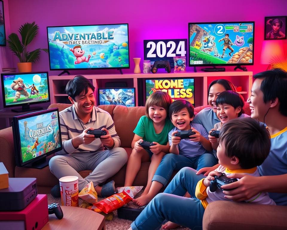 Gaming für die ganze Familie: Top-Spiele 2024