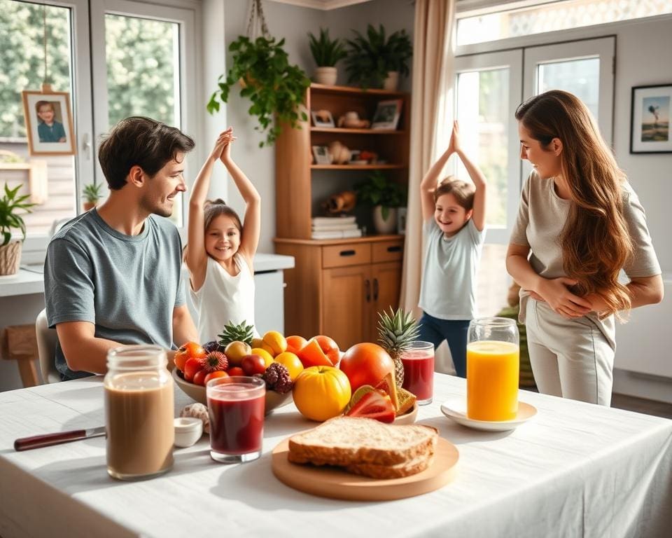 Gesunde Gewohnheiten für Familien