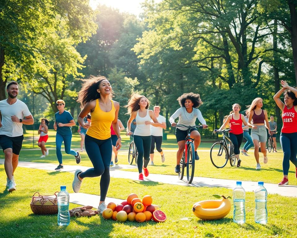 Gesundheit und Bewegung für den Körper