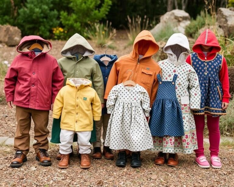 Kinderkleidung mit langlebigen Materialien