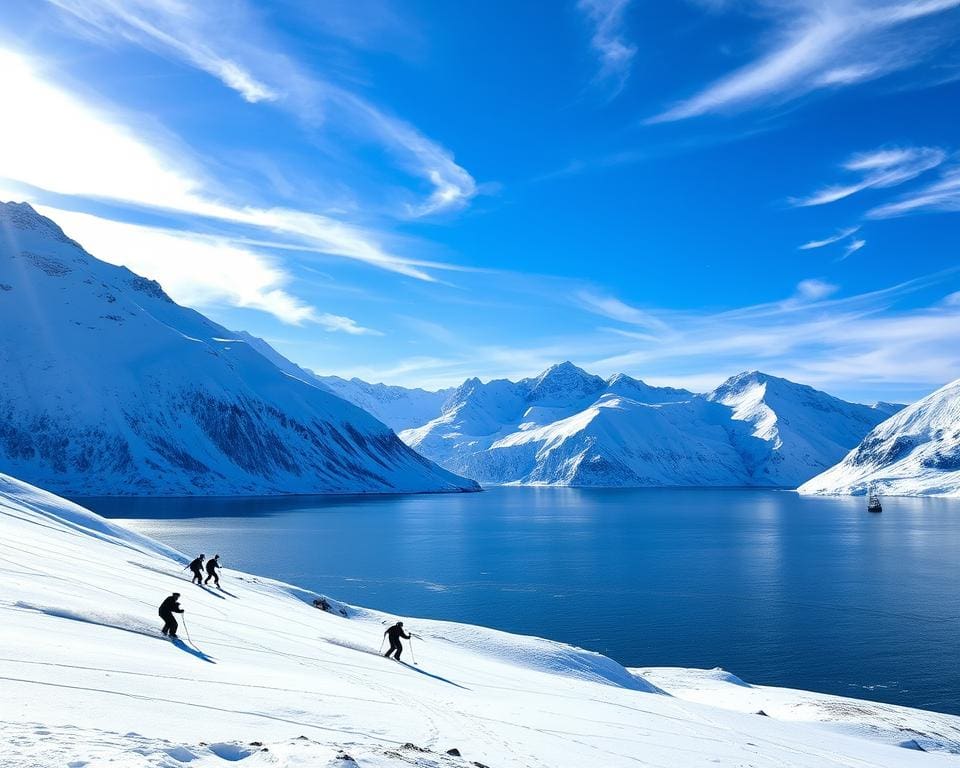 Lyngen Skitouren: Segeln und Skifahren in Norwegen