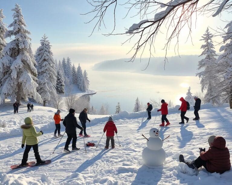 Outdoor-Aktivitäten, die auch im Winter Spaß machen