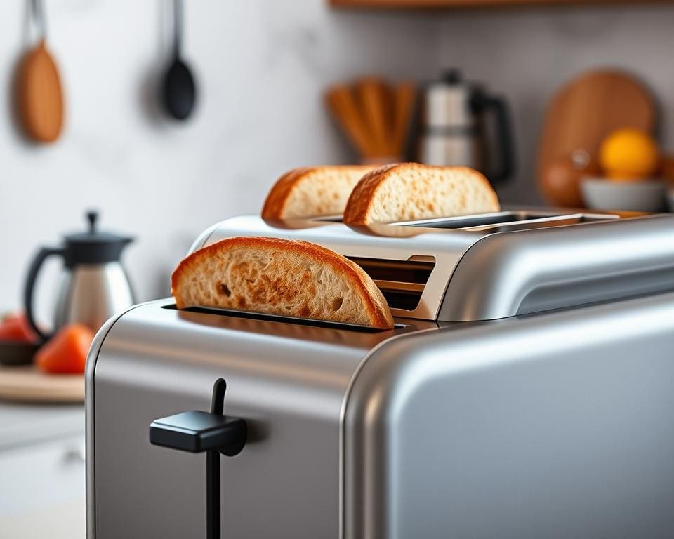 Toastautomat mit Bräunungsregler