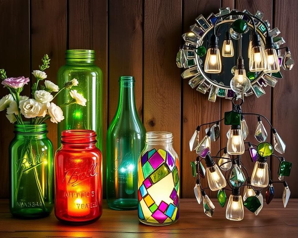 Upcycling mit Glas: Kreative Dekoideen