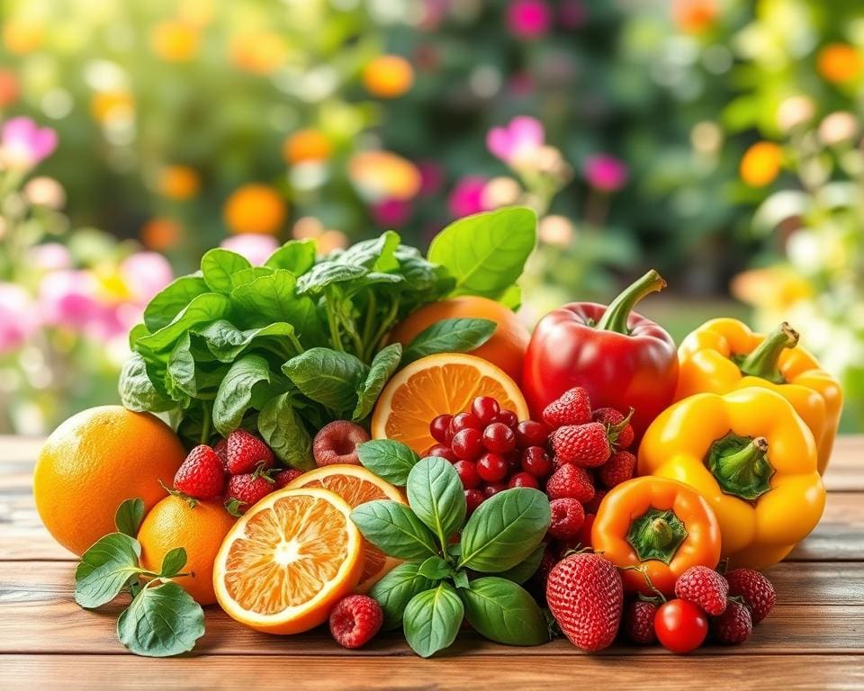 Vitamine und Antioxidantien für gesundheitliche Vorteile