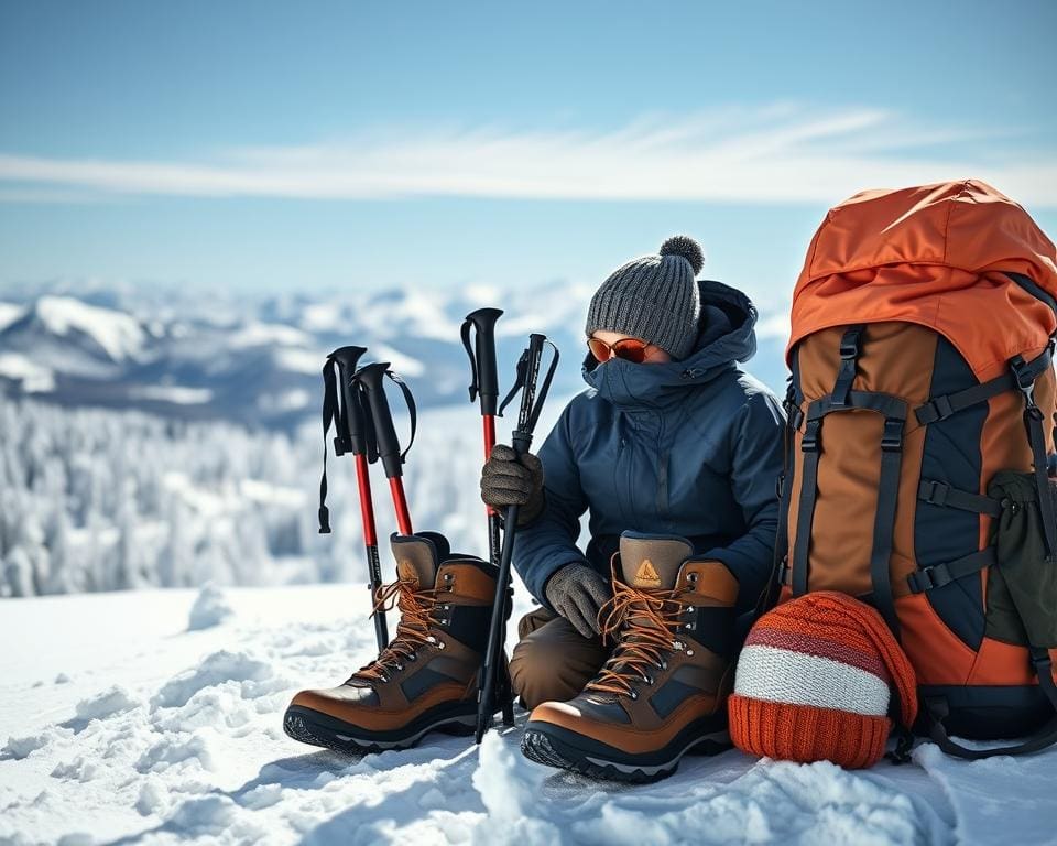 Winterwandern Ausrüstung