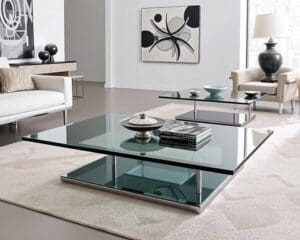 Couchtische aus Glas für modernes Design