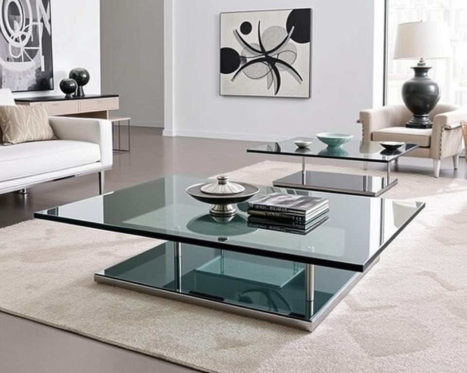 Couchtische aus Glas für modernes Design