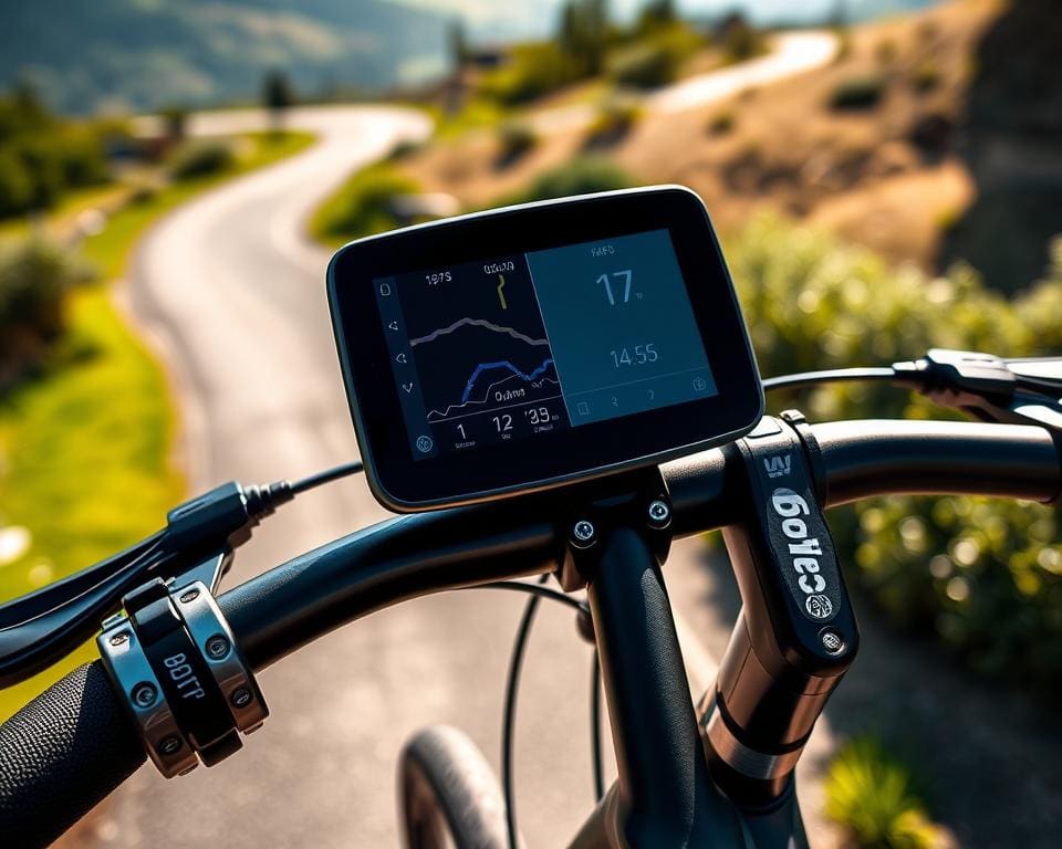 Fahrradcomputer mit GPS