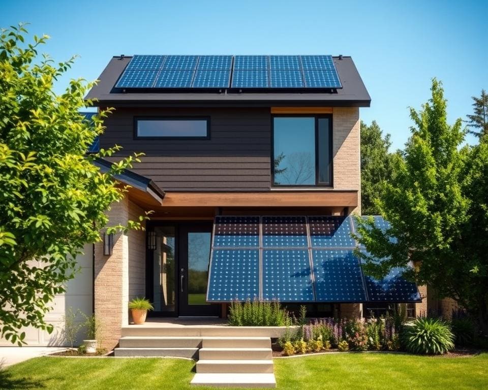 Smarte Solarpaneele im Smart-Home-System