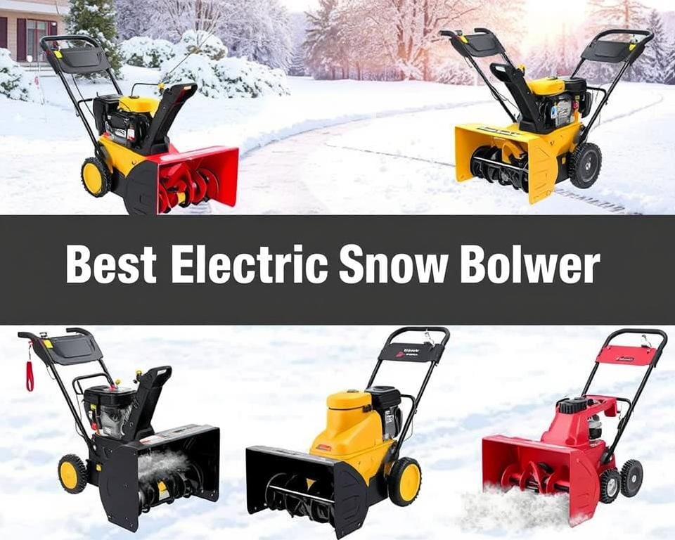 beste elektrische Schneefräsen