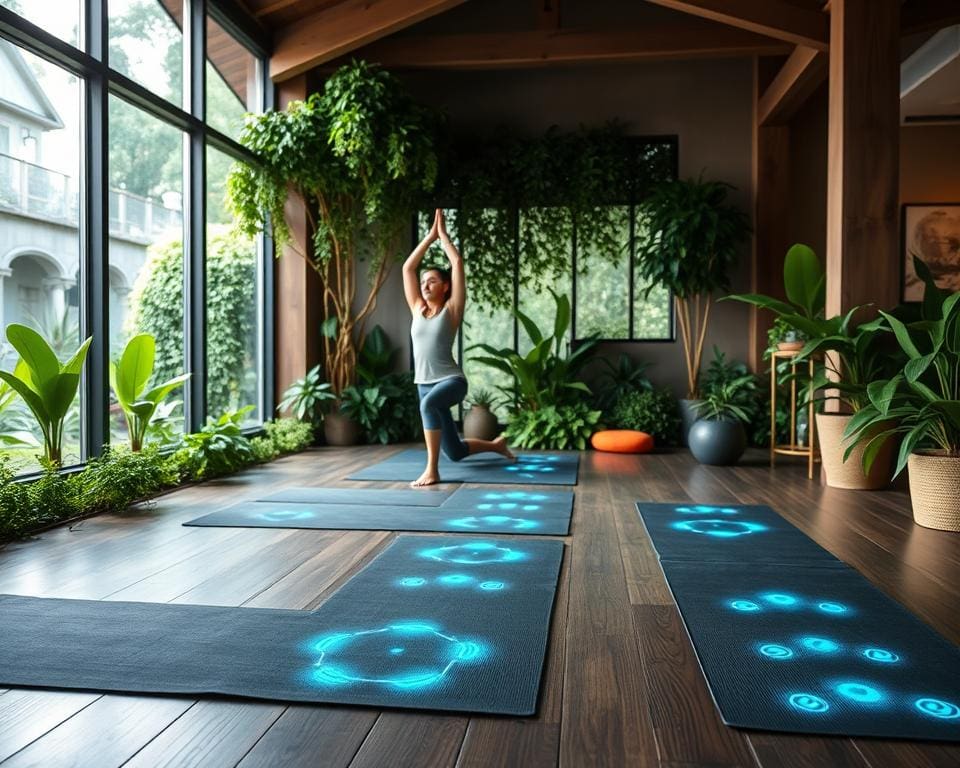 intelligente Yogamatten für Gesundheit und Fitness