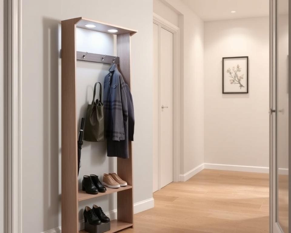 schmaler Flur Kleiderständer