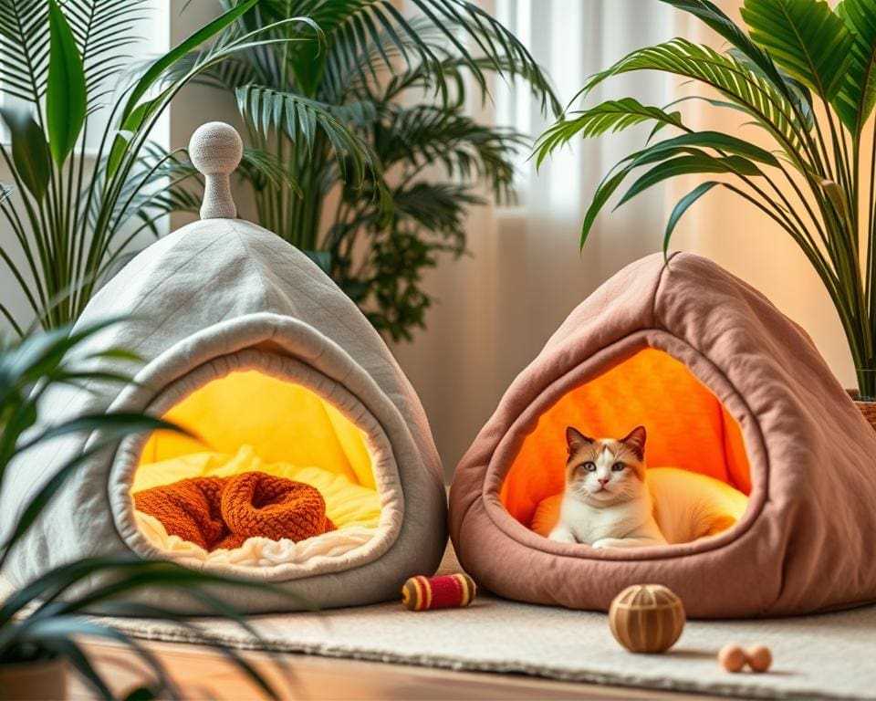 CagillyPaw Produkte für Katzen-Höhlen und Zelte