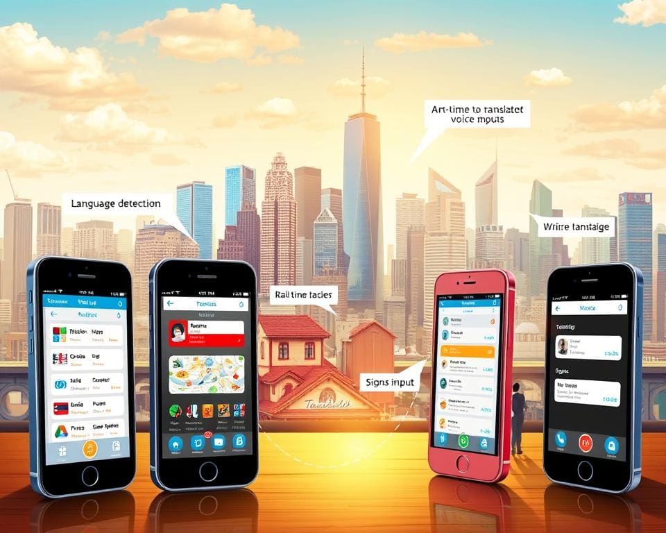 Features und Funktionen von Übersetzung-Apps