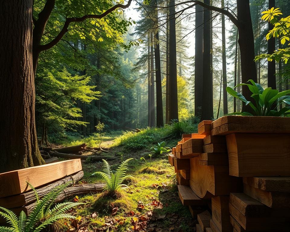 ökologische Holzsorten